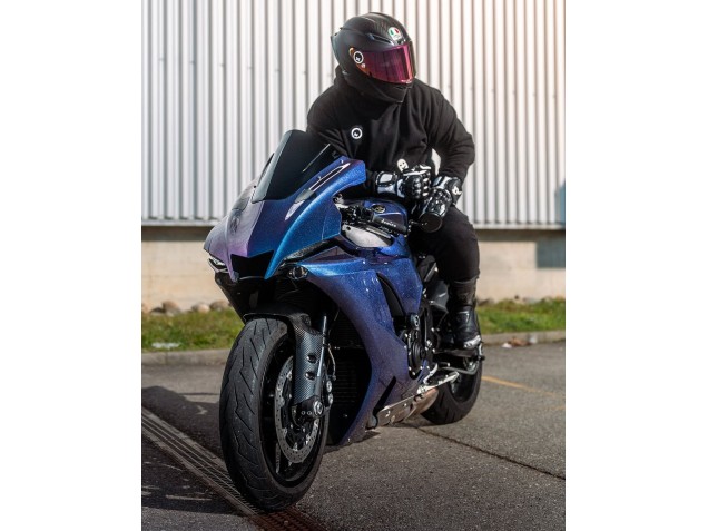 2020-2025 Yamaha YZF 1000 R1 Motorcycle Fairings - Gradient Blue Purple UK