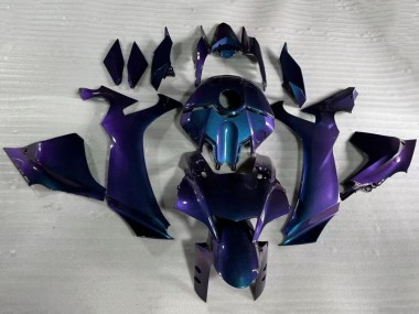 2020-2025 Yamaha YZF 1000 R1 Motorcycle Fairings - Gradient Blue Purple UK