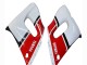 1998-2002 Yamaha YZF 600 R6 Motorcycle Fairings - White Red Black Petronas Yamalube 50th UK