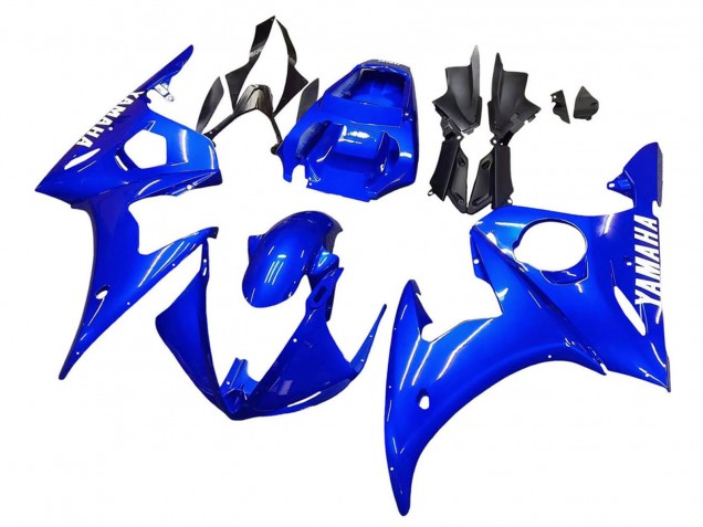 2003-2004 Yamaha YZF R6 Motorcycle Fairing - Blue UK