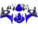 2003-2004 Yamaha YZF R6 Motorcycle Fairings - Blue Glossy Black UK