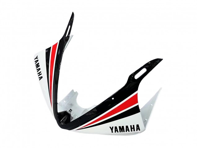 2003-2004 Yamaha YZF R6 Motorcycle Fairings - White Red Glossy Black Motul UK