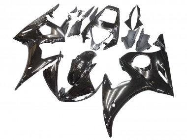 2003-2004 Yamaha YZF R6 Motorcycle Fairings - Glossy Black UK