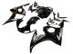 2005 Yamaha YZF 600 R6 Motorcycle Fairings - Glossy Black UK
