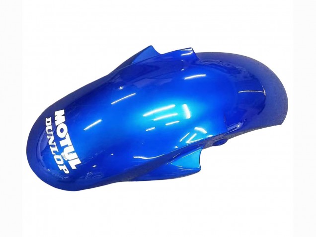 2005 Yamaha YZF 600 R6 Motorcycle Fairings - White Blue Dunlop Fiat Motul UK