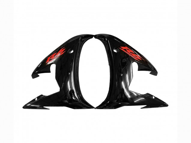 2005 Yamaha YZF 600 R6 Motorcycle Fairings - Black Red UK