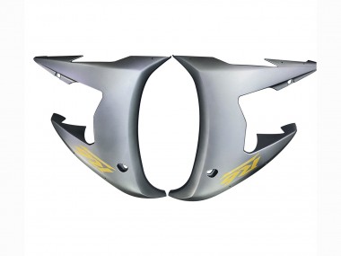 2005 Yamaha YZF 600 R6 Motorcycle Fairings - Grey Matte Black Gold UK