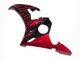 2005 Yamaha YZF 600 R6 Motorcycle Fairings - Black with Red Flame UK