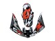 2005 Yamaha YZF 600 R6 Motorcycle Fairings - Black Red Grey Camouflage UK