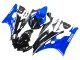 2006-2007 Yamaha YZF 600 R6 Motorcycle Fairings - Blue Glossy Black UK