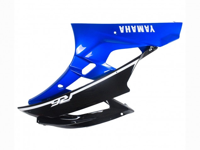 2006-2007 Yamaha YZF 600 R6 Motorcycle Fairings - Blue Glossy Black UK