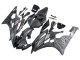 2006-2007 Yamaha YZF 600 R6 Motorcycle Fairings - Matte Black Silver Flame UK