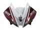 2006-2007 Yamaha YZF 600 R6 Motorcycle Fairings - White Maroon Red Fiat Acer Yamalube UK