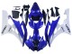 2006-2007 Yamaha YZF 600 R6 Motorcycle Fairings - White Blue Black UK