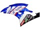 2006-2007 Yamaha YZF 600 R6 Motorcycle Fairings - White Blue Black Fimer Volvo Yamalube Sterilgarda UK