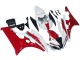 2006-2007 Yamaha YZF 600 R6 Motorcycle Fairings - White Red UK