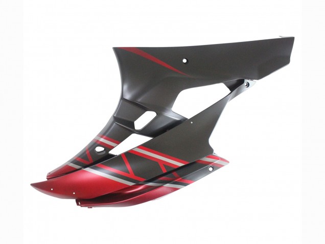 2006-2007 Yamaha YZF 600 R6 Motorcycle Fairings - Red Matte Black UK