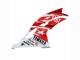 2008-2016 Yamaha YZF 600 R6 Motorcycle Fairings - White Red Black Fiat Acer UK