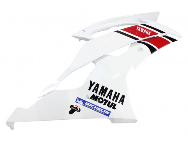 2008-2016 Yamaha YZF 600 R6 Motorcycle Fairings - White Red Black Motul Michelin UK