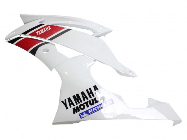 2008-2016 Yamaha YZF 600 R6 Motorcycle Fairings - White Red Black Motul Michelin UK