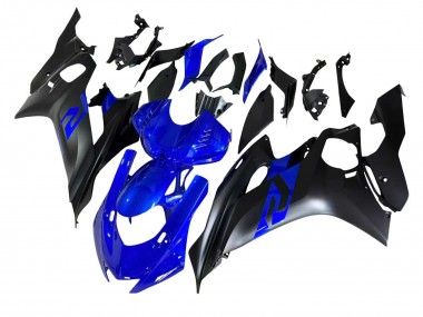 2017-2023 Yamaha YZF 600 R6 Motorcycle Fairings - Blue Matte Black UK