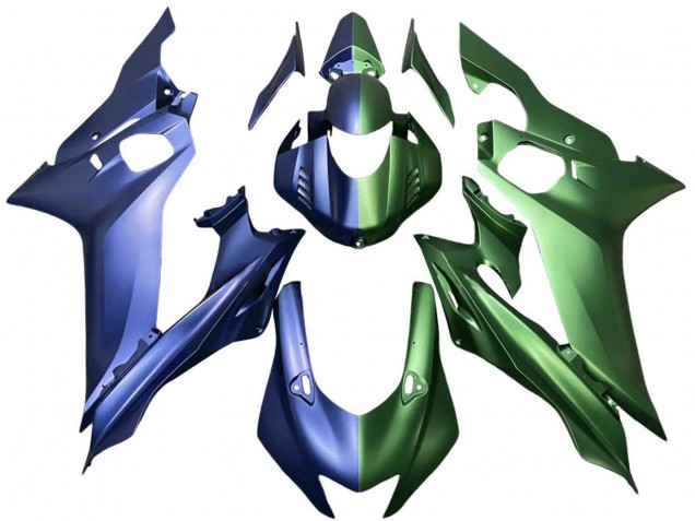 2017-2023 Yamaha YZF 600 R6 Motorcycle Fairings - Blue Green UK
