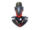 2011-2015 Honda CBR250RR Motorcycle Fairings - Matte Black Red Stripe UK