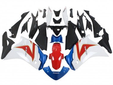 2011-2015 Honda CBR250RR Motorcycle Fairings - White Red Light Blue UK