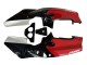 1988-1989 Honda NSR250R Motorcycle Fairings - Silver Red Glossy Black UK