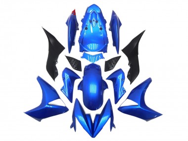 2003-2006 Kawasaki Z1000 Motorcycle Fairings - Blue Black UK