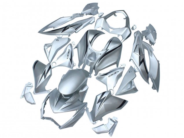 2013-2018 Kawasaki Z800 Motorcycle Fairings - Matte Silver UK