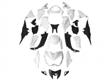 2013-2018 Kawasaki Z800 Motorcycle Fairings - White UK