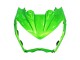 2013-2018 Kawasaki Z800 Motorcycle Fairings - Green Glossy Black UK