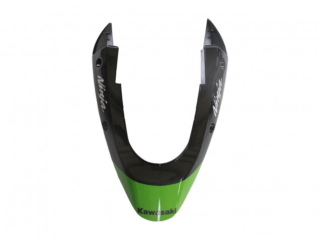 2002-2006 Kawasaki ZX12R Motorcycle Fairing - Green Glossy Black Elf Touch4 Monster UK