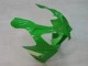 2000-2001 Kawasaki ZX9R Motorcycle Fairings - Green Silver Black UK