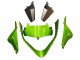 2000-2001 Kawasaki ZX9R Motorcycle Fairings - Green Flame UK