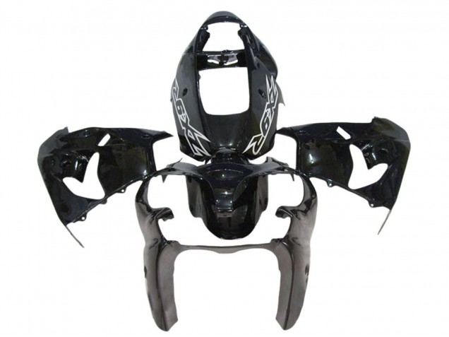 2000-2001 Kawasaki ZX9R Motorcycle Fairings - Glossy Black UK
