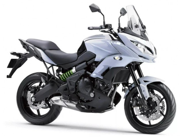 2015-2021 Kawasaki Versys 650 Motorcycle Fairings - White Matte Black UK