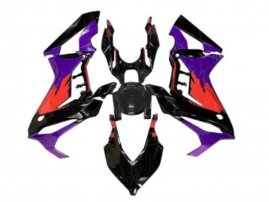 2019-2020 Honda CBR650R Motorcycle Fairings - Purple Red Glossy Black UK