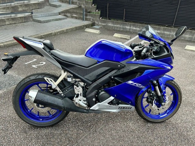 2018-2024 Yamaha YZF R15 Motorcycle Fairings - Blue Silver UK