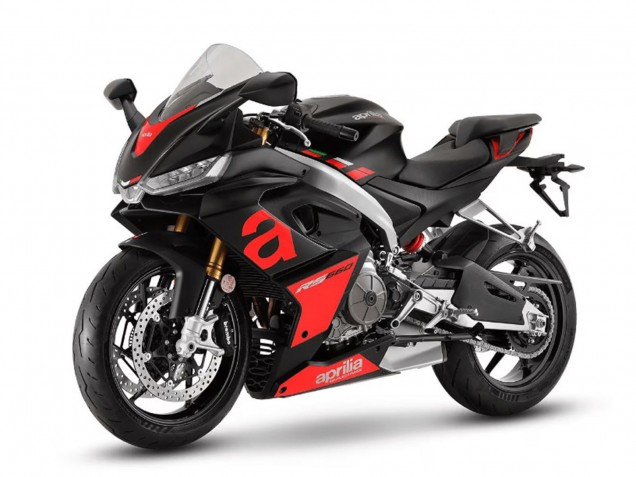 2020-2024 Aprilia RS660 Motorcycle Fairings - Matte Black Red UK