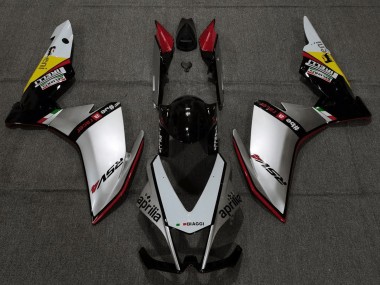 2009-2015 Aprilia RSV4 1000 Bike Fairings - Silver Red Black Yellow UK