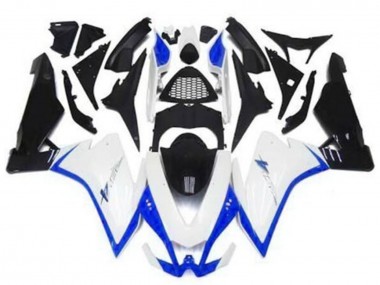 2009-2015 Aprilia RSV4 1000 Motorcycle Fairings - White Blue Black UK