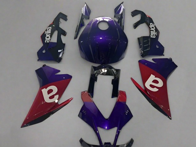 2009-2015 Aprilia RSV4 1000 Motorcycle Fairings - Purple Red UK