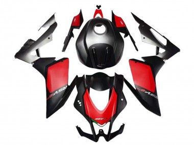 2009-2015 Aprilia RSV4 1000 Motorcycle Fairing Kits - Matte Black Red Grey UK