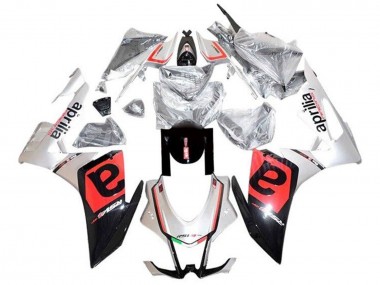 2009-2015 Aprilia RSV4 1000 Motorcycle Fairings - Silver Black Red UK