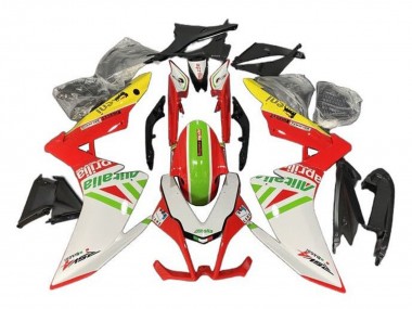 2009-2015 Aprilia RSV4 1000 Motorcycle Fairings - White Red Green Yellow UK