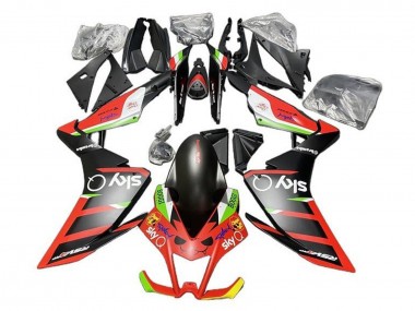 2009-2015 Aprilia RSV4 1000 Motorcycle Fairings - Matte Black Red Green White UK
