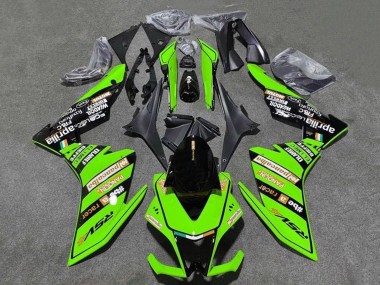 2009-2015 Aprilia RSV4 1000 Motorcycle Fairings - Green Black UK