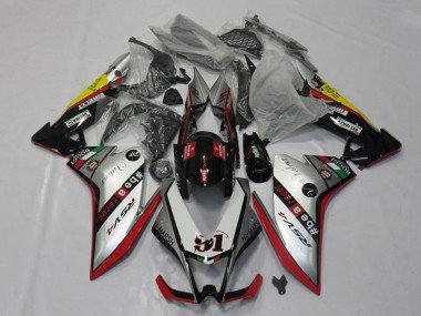 2009-2015 Aprilia RSV4 1000 Motorcycle Fairings - Silver Red Black Yellow UK
